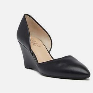 Franco Sarto Leather Wedge